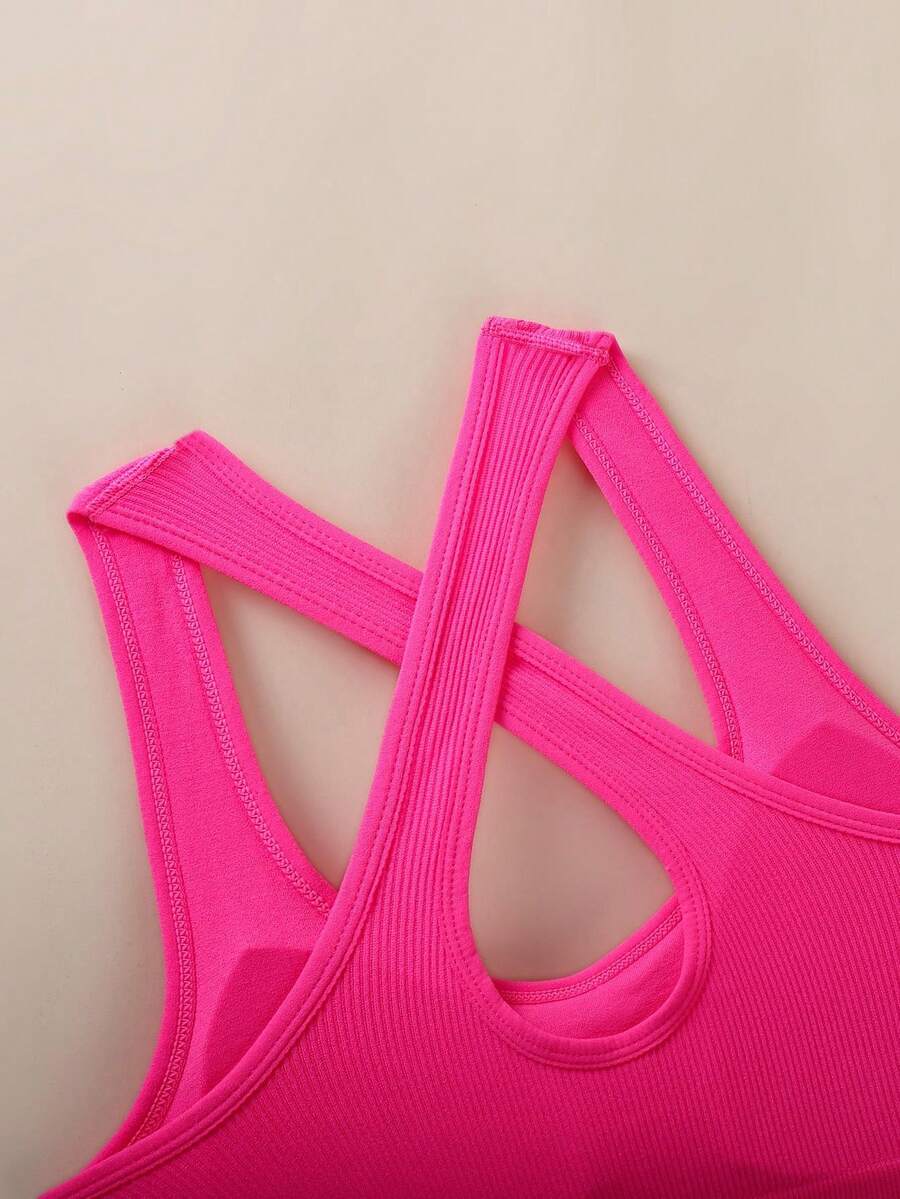 Sports Bra Racerback - 3pcs Criss-Cross Strap Sports Bra For
