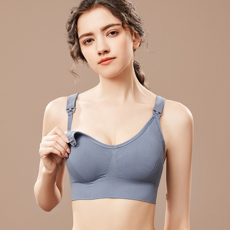 Nursing Bra Clip - Wire-Free Nursing Bra for Pregnant Women