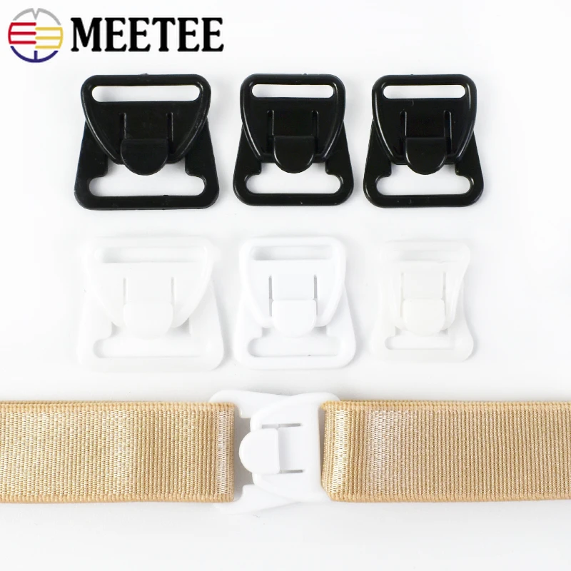 Nursing Bra Clip - 30/50Sets 12/14/18/20mm Plastic Bikini Clasp Bra