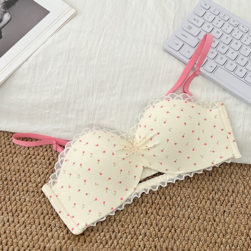 Wirefree Bra Comfort - 2026 Women Sweet Lace Push Up
