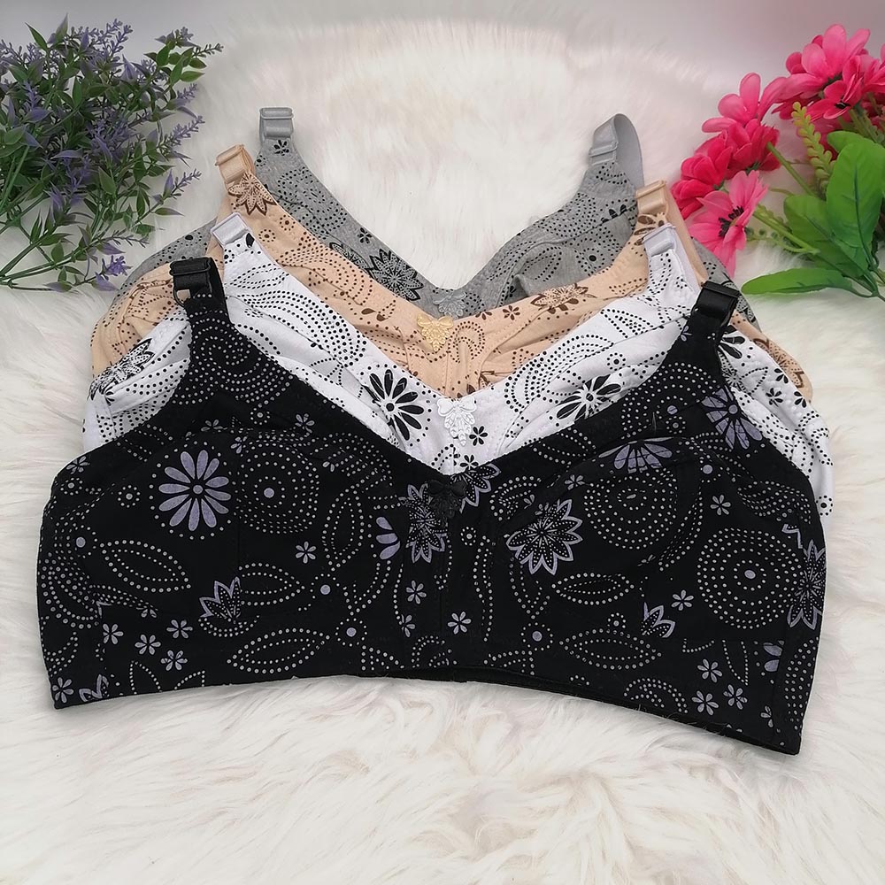 Minimizer Bra Women - Women's Big Cup Wireless Bra Cotton