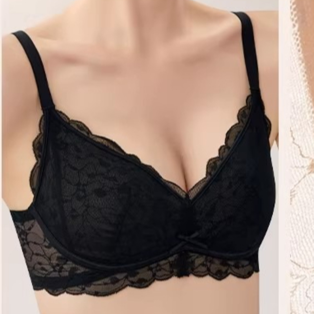 New Model Lace Bras Wirefree G - مراجعة Wirefree Bra Comfort وسعره