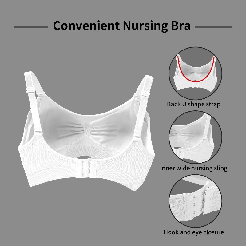 Soft Nursing Bras for Women Co - مراجعة Nursing Bra Clip وسعره