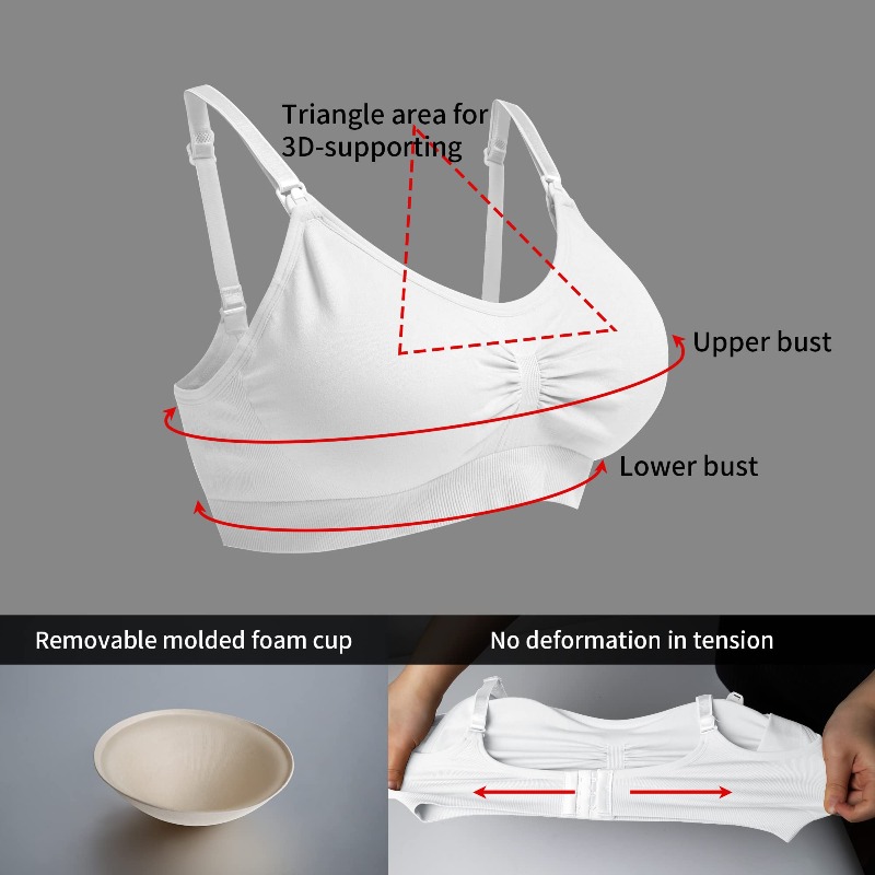 Soft Nursing Bras for Women Co - مراجعة Nursing Bra Clip وسعره