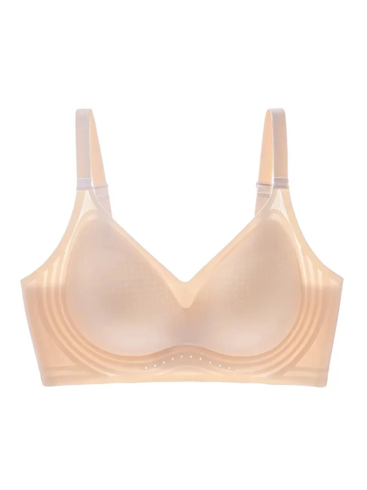 New Women Cooling Bra Summer U - مراجعة T Shirt Bra Seamless وسعره