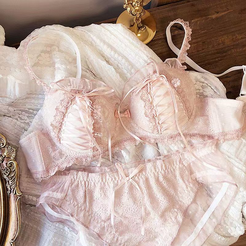 Princess Lolita Bra Set, Pure  - مراجعة Minimizer Bra Women وسعره