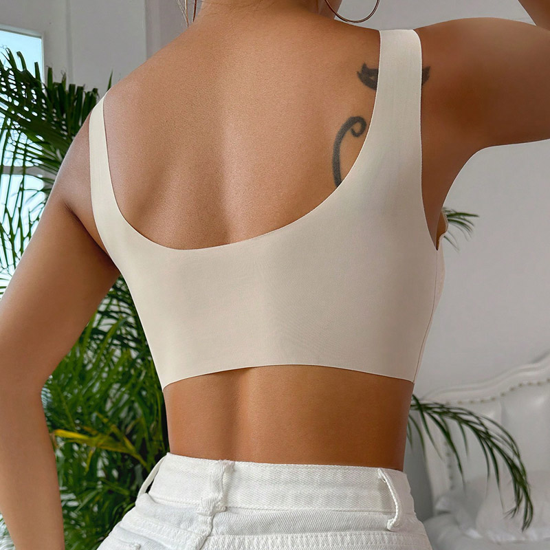 Skin Tone Wireless Push Up Bra - مراجعة T Shirt Bra Seamless وسعره