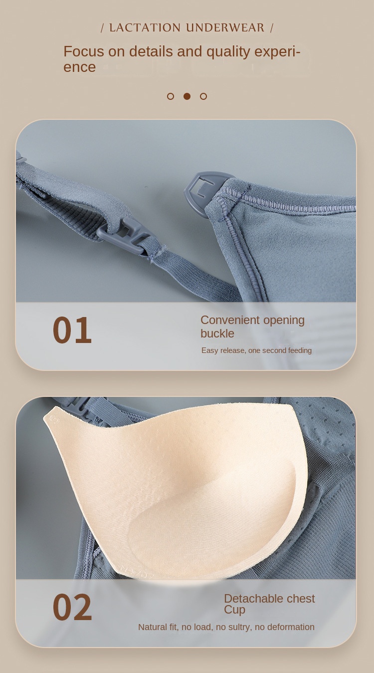 Wire-Free Nursing Bra for Preg - مراجعة Nursing Bra Clip وسعره