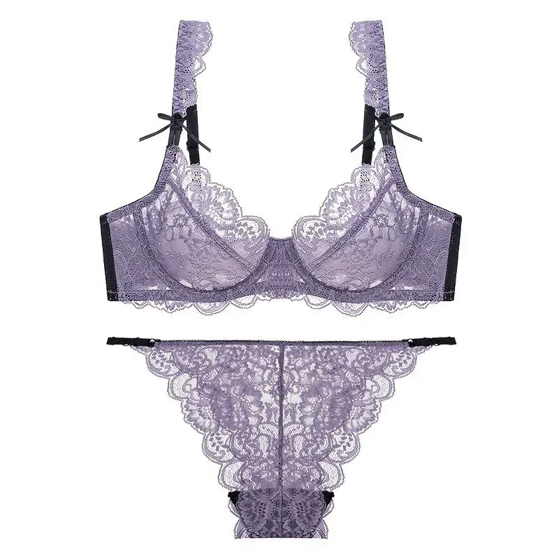 Sexy Transparent Ultra-thin La - مراجعة Underwire Bra Padded وسعره