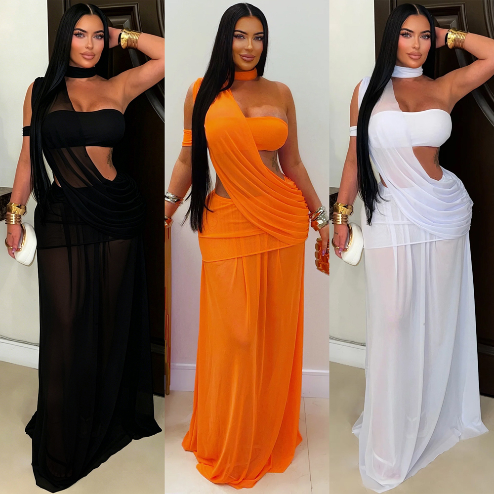 NEW Summer Bra Top and Long Sk - مراجعة Sheer Mesh Bra وسعره