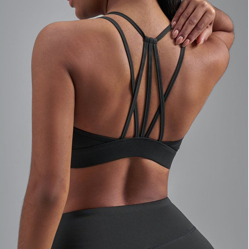 2026 New Women Double Strap Me - مراجعة Sports Bra Racerback وسعره