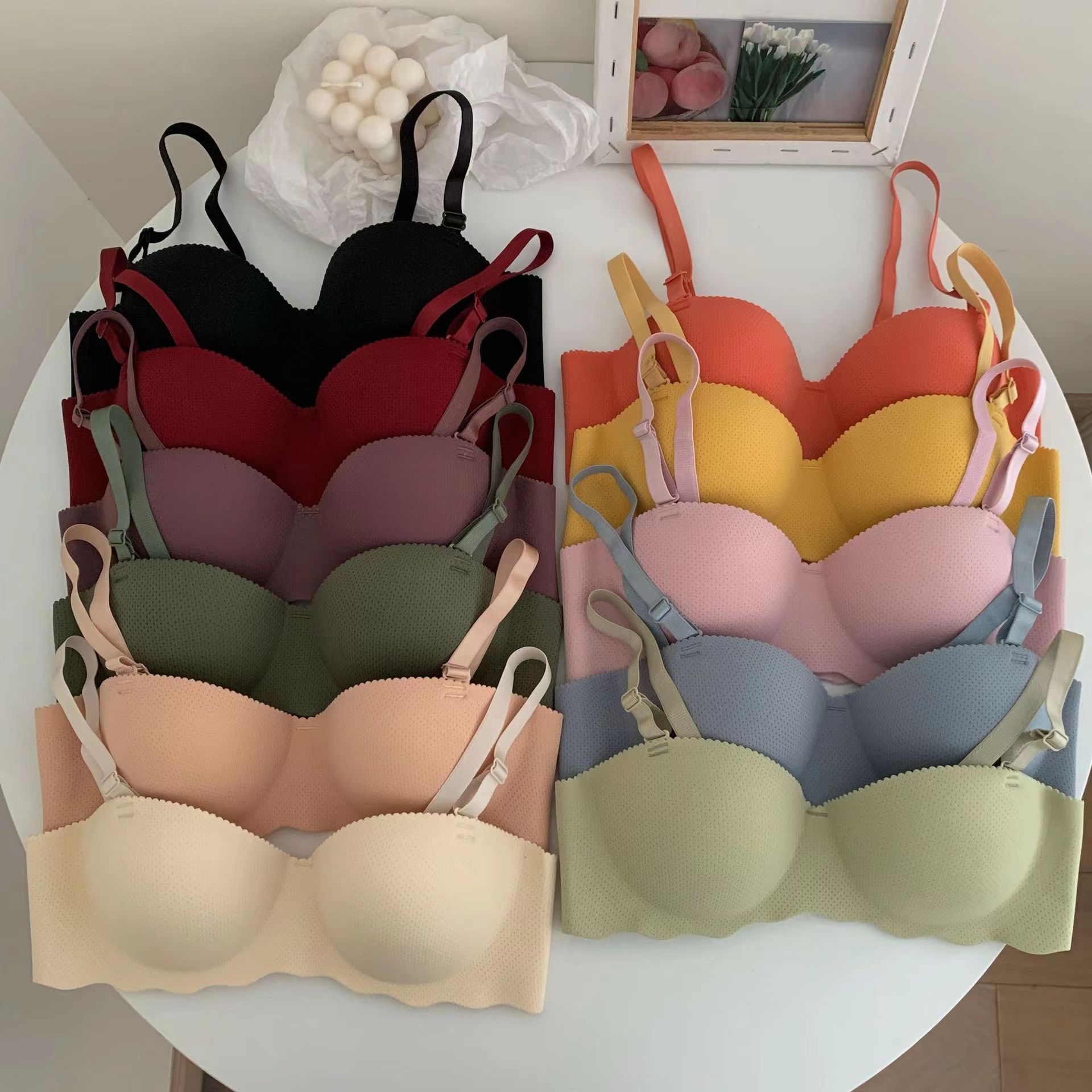 Women Girls Push Up Bras Summe - مراجعة Plunge Bra Push Up وسعره