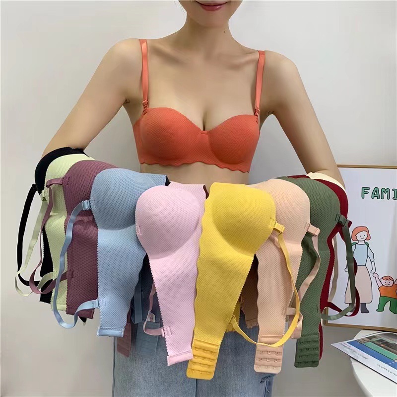 Women Girls Push Up Bras Summe - مراجعة Plunge Bra Push Up وسعره