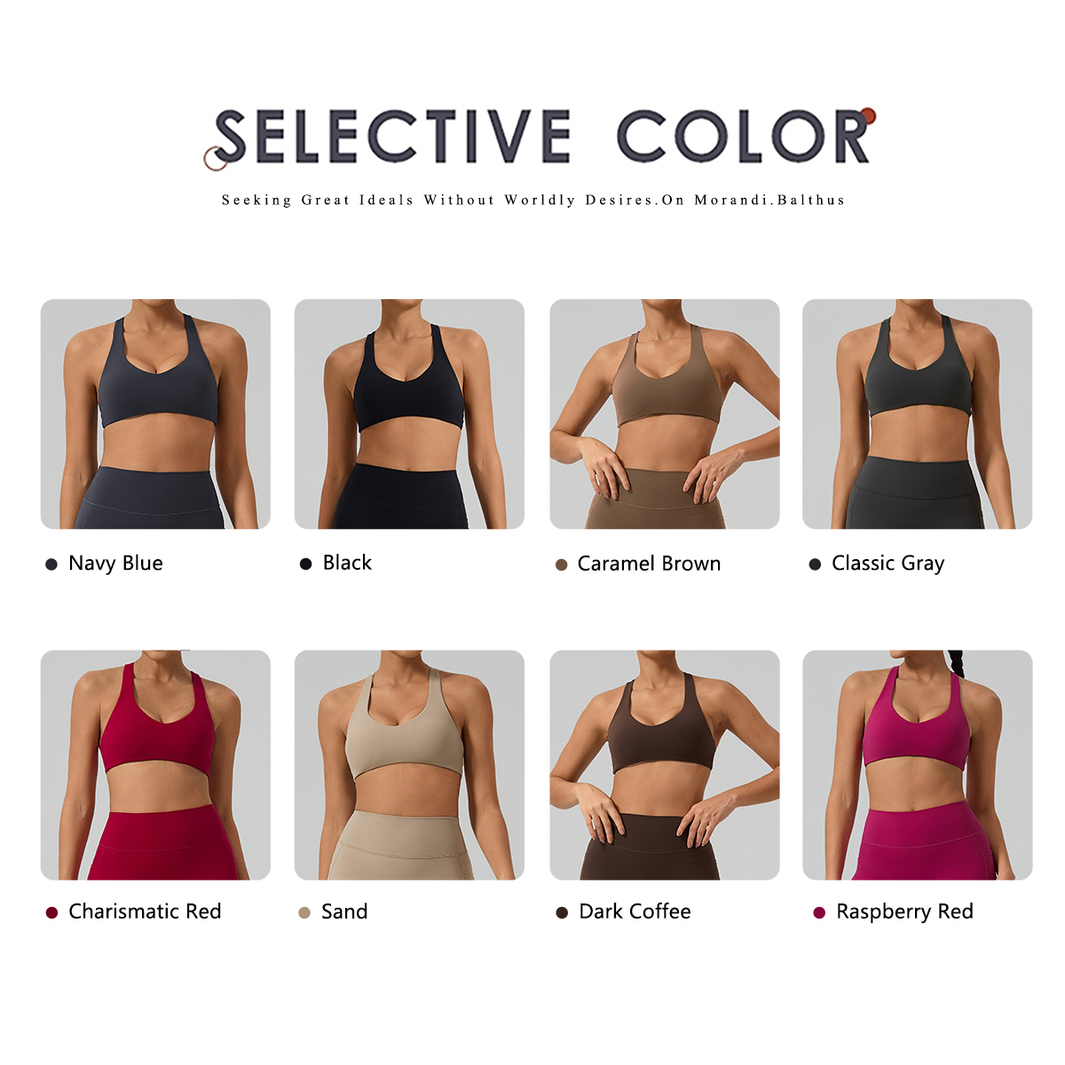 Hearuisavy Gym Sports Bra High - مراجعة Sports Bra Racerback وسعره