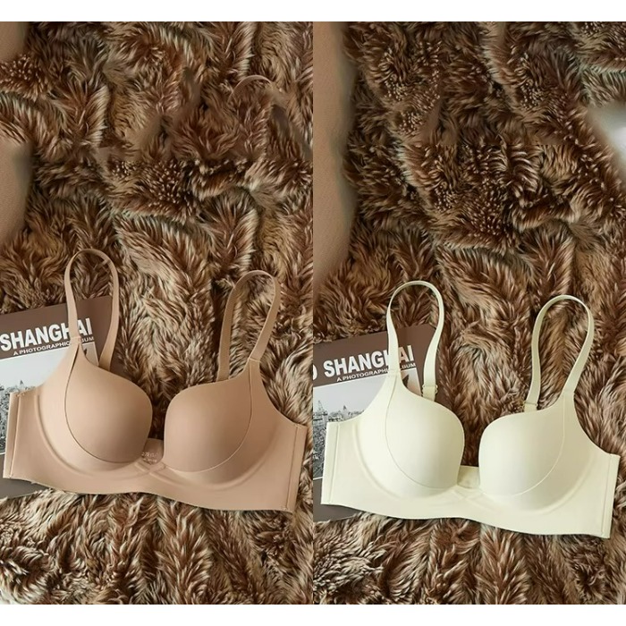 Small Boobs Push Up Bra Set Ha - مراجعة T Shirt Bra Seamless وسعره