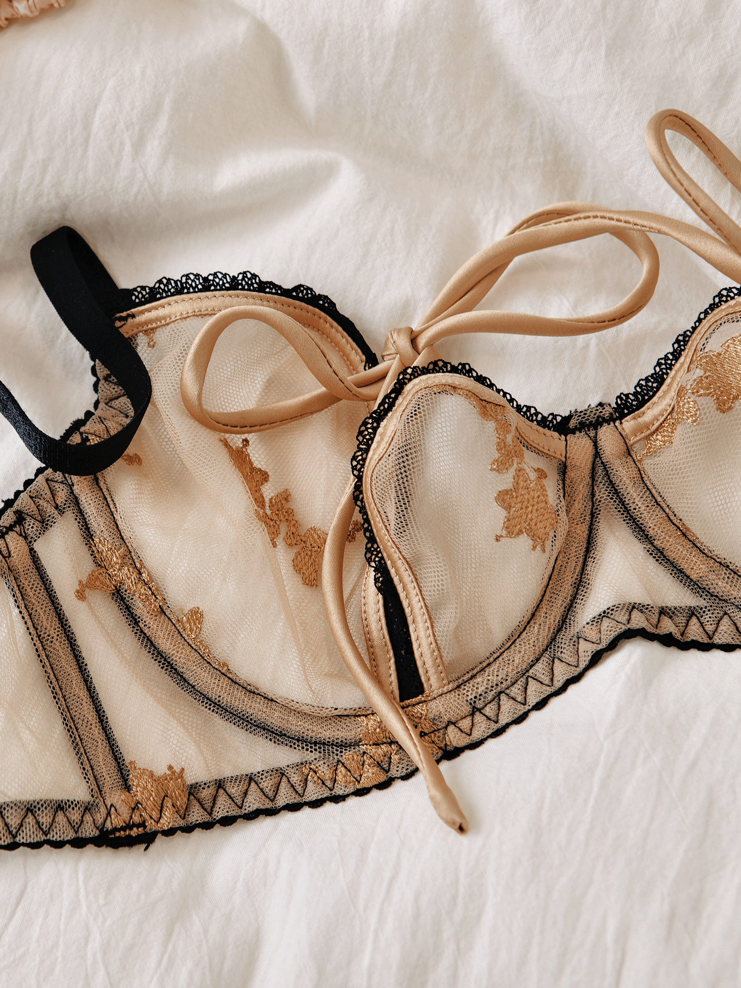 Delicate sense of lace girls u - مراجعة Underwire Bra Padded وسعره