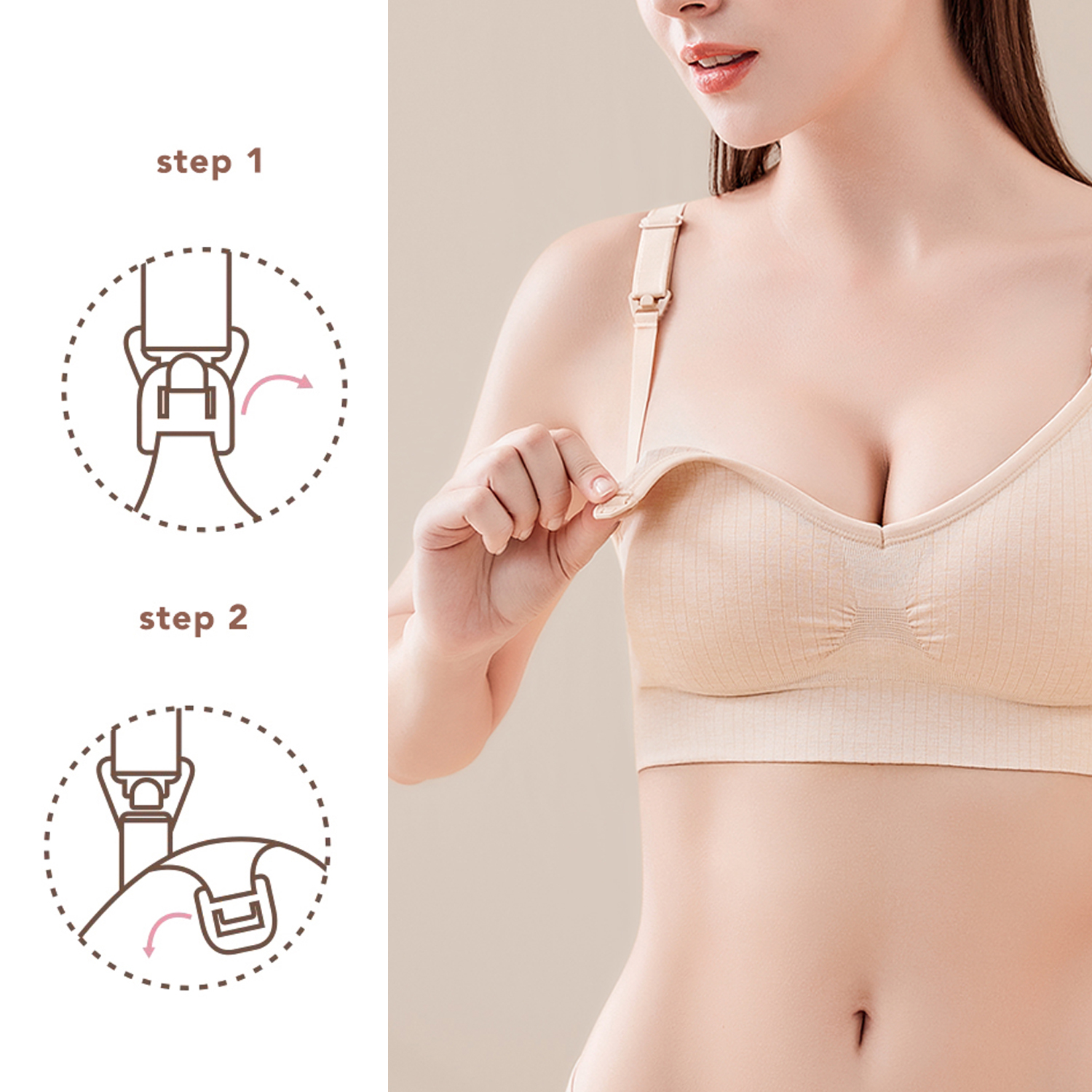16MM Maternity Bra Parts Nursi - مراجعة Nursing Bra Clip وسعره