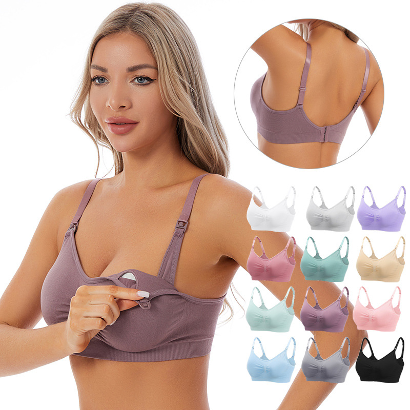 Seamless Nursing Bra for Women - مراجعة Nursing Bra Clip وسعره