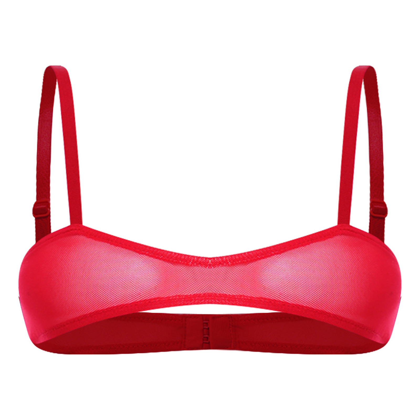 Sexy Womens Sheer Mesh Bralett - مراجعة Sheer Mesh Bra وسعره