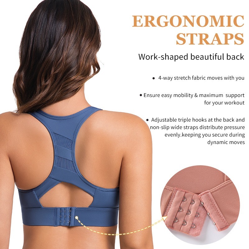 High Impact Fixed Cup Sports B - مراجعة Sports Bra Racerback وسعره