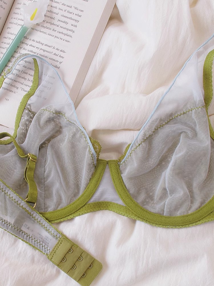Vintage Splice Underwear Set S - مراجعة Plunge Bra Push Up وسعره