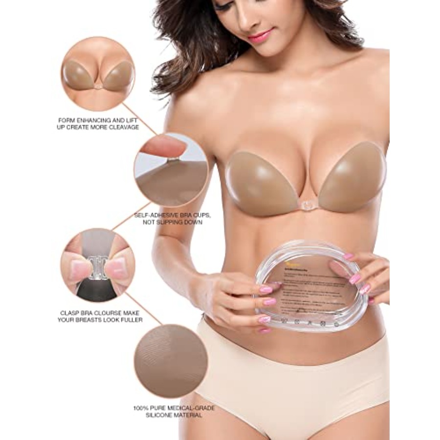 Wingslove Sticky Adhesive Bra  - مراجعة Backless Bra Sticky وسعره