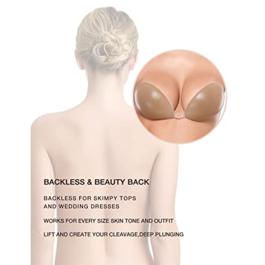 Wingslove Sticky Adhesive Bra  - مراجعة Backless Bra Sticky وسعره