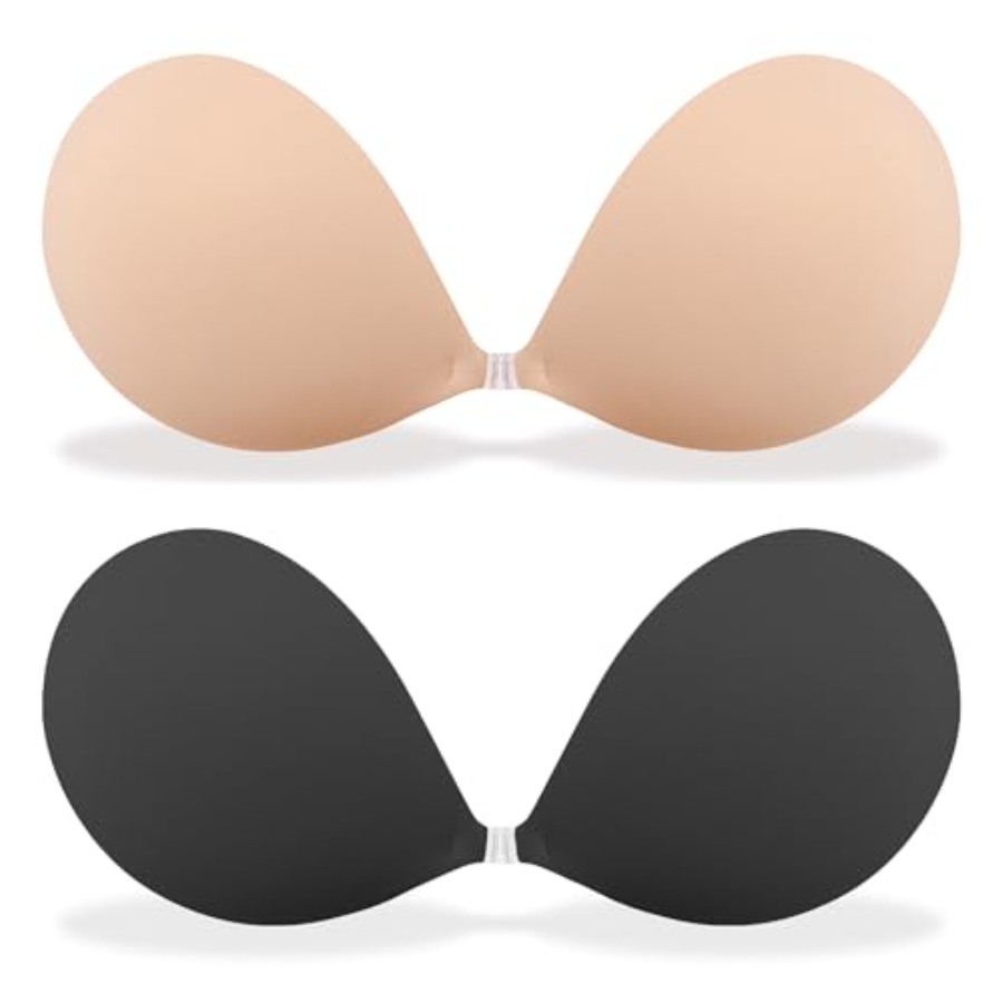 MITALOO Adhesive Bra Invisible - مراجعة Backless Bra Sticky وسعره