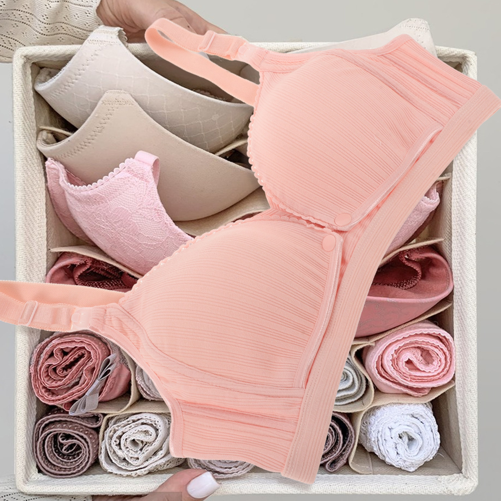 Nursing Bra for Breastfeeding  - مراجعة Nursing Bra Clip وسعره
