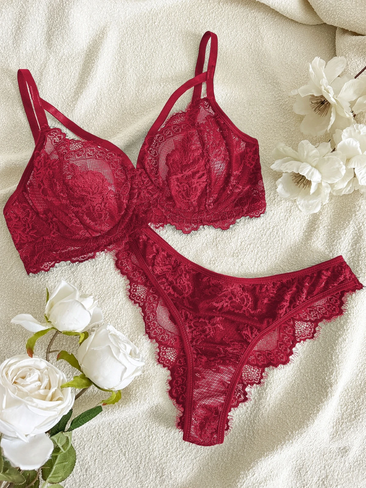 Women's Sexy Push Up Bra & Bra - مراجعة Sheer Mesh Bra وسعره