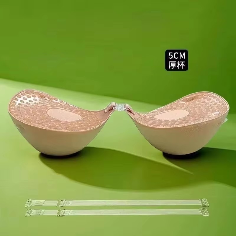 5cm Thick Breathable Adhesive  - مراجعة Push Up Bra Silicone وسعره