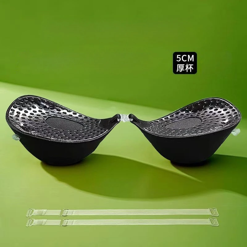 5cm Thick Breathable Adhesive  - مراجعة Push Up Bra Silicone وسعره