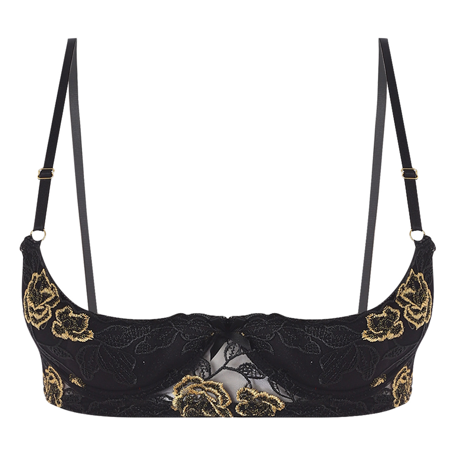 Women Sexy 1/4 Cup Lace Bra wi - مراجعة Underwire Bra Padded وسعره