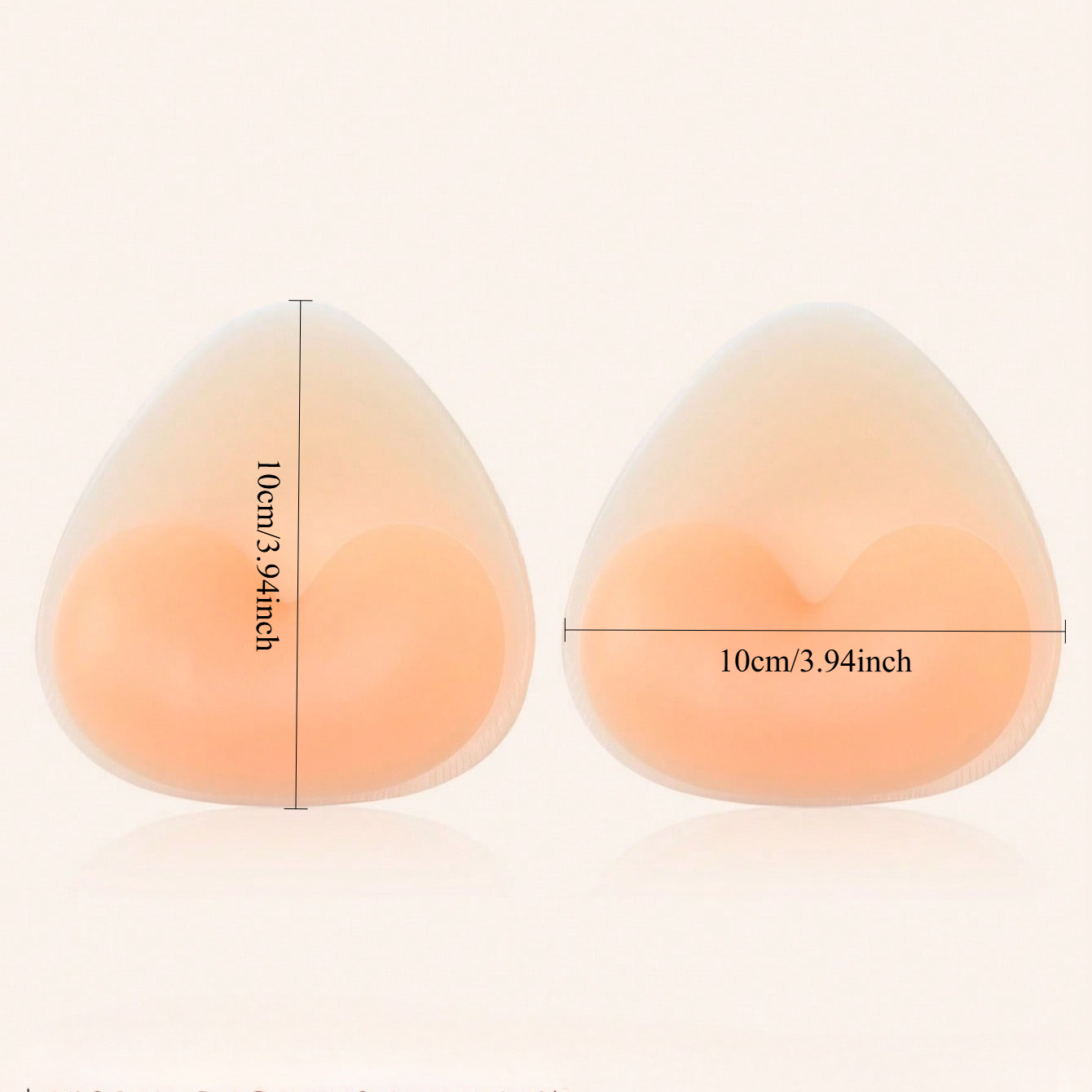 Silicone Bra Inserts, Triangle - مراجعة Push Up Bra Silicone وسعره