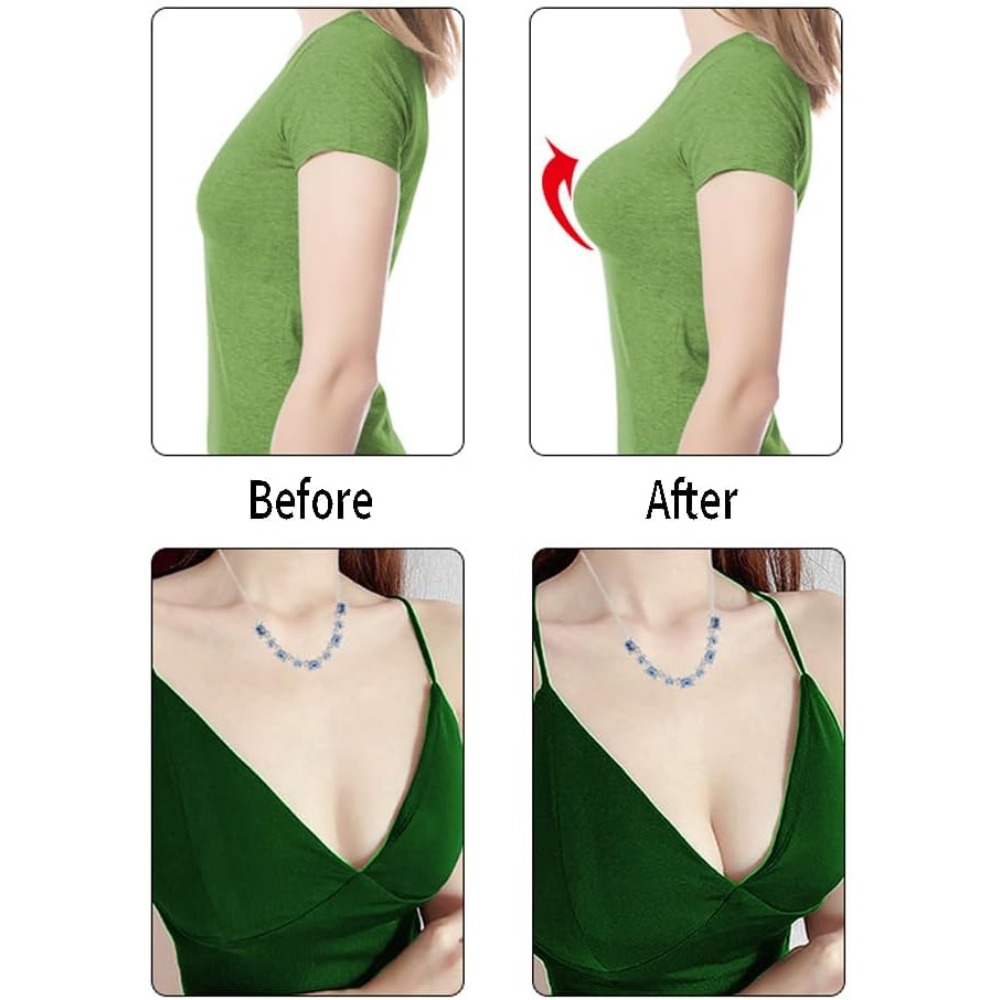 Silicone Bra Inserts, Triangle - مراجعة Push Up Bra Silicone وسعره