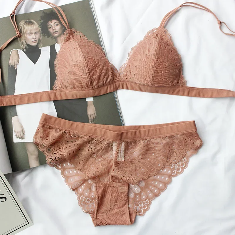 KUCLUTfull lace triangle cup s - مراجعة Sleep Bra Bralette وسعره