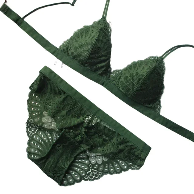 KUCLUTfull lace triangle cup s - مراجعة Sleep Bra Bralette وسعره