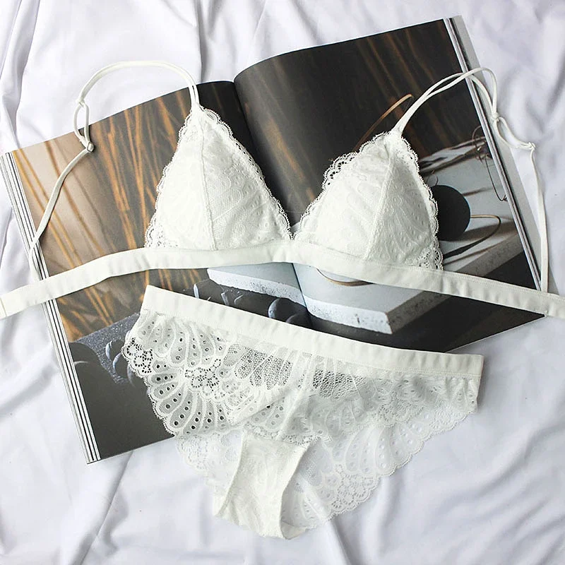 KUCLUTfull lace triangle cup s - مراجعة Sleep Bra Bralette وسعره