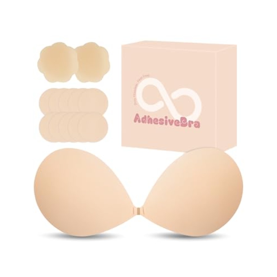 Sticky Bra Push Up Strapless A - مراجعة Backless Bra Sticky وسعره