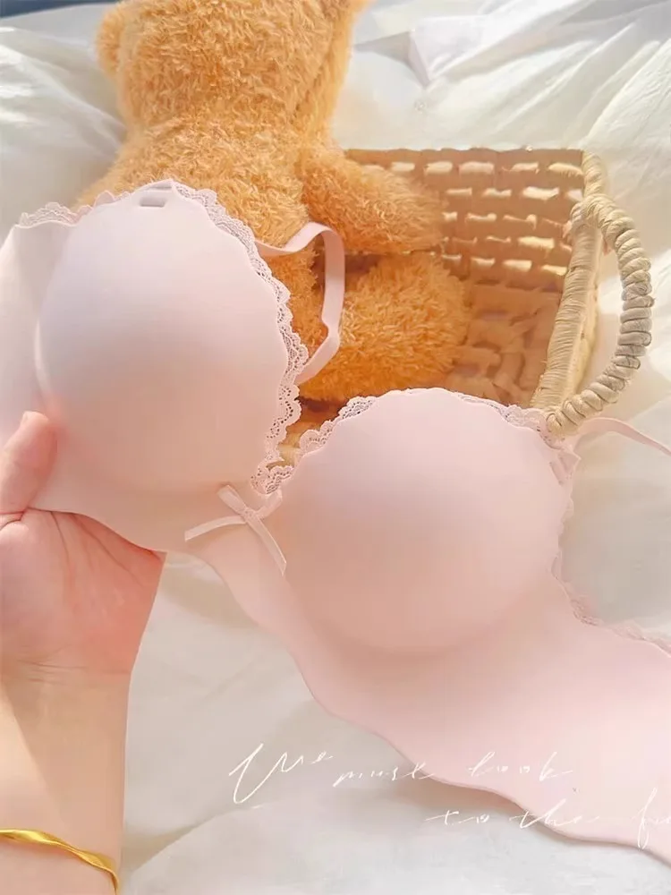 YUQI Small Bust Seamless Bra S - مراجعة T Shirt Bra Seamless وسعره