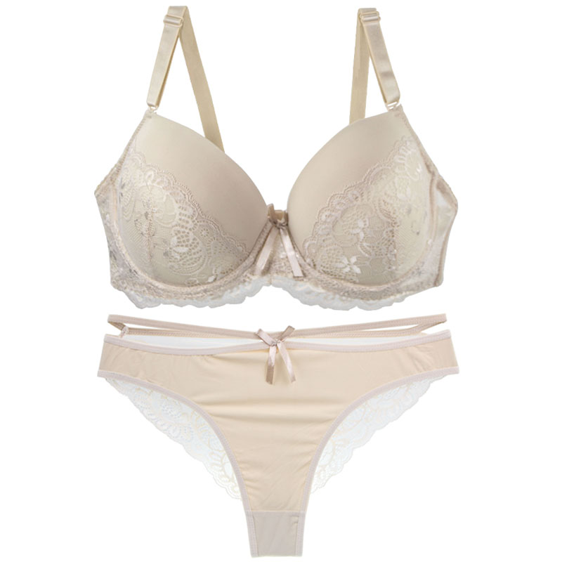 DaiNaFang Sexy Bras Set Green  - مراجعة Underwire Bra Padded وسعره