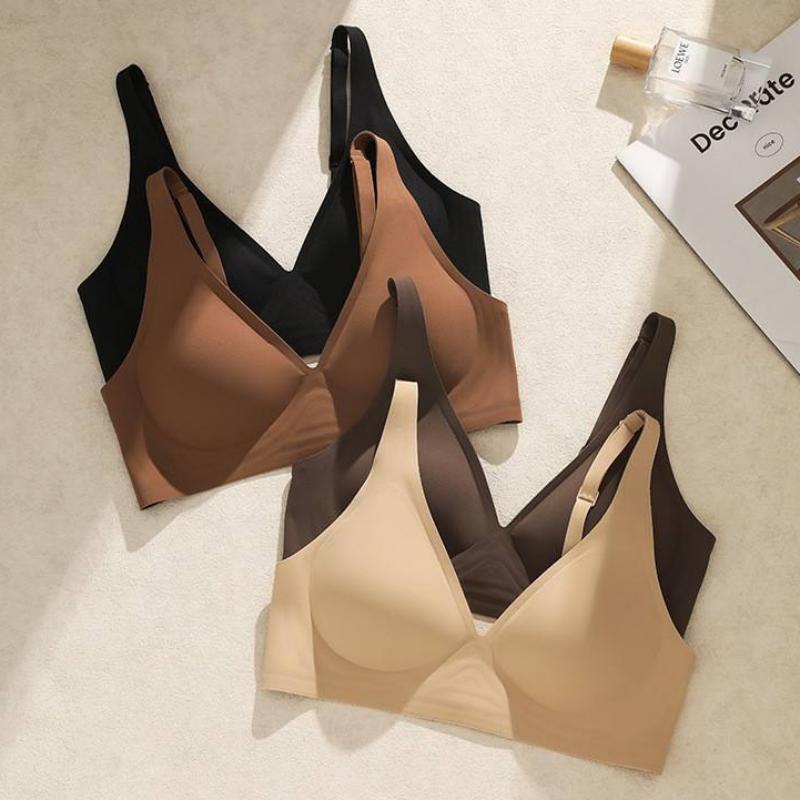 Women's Seamless Wireless Push - مراجعة T Shirt Bra Seamless وسعره