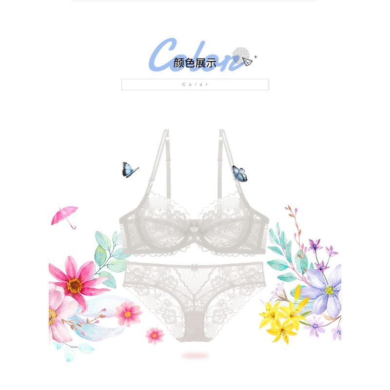Delicate French Lace Bra Set,  - مراجعة Minimizer Bra Women وسعره